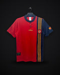 1996 Retro Spain Home Soccer Shirt