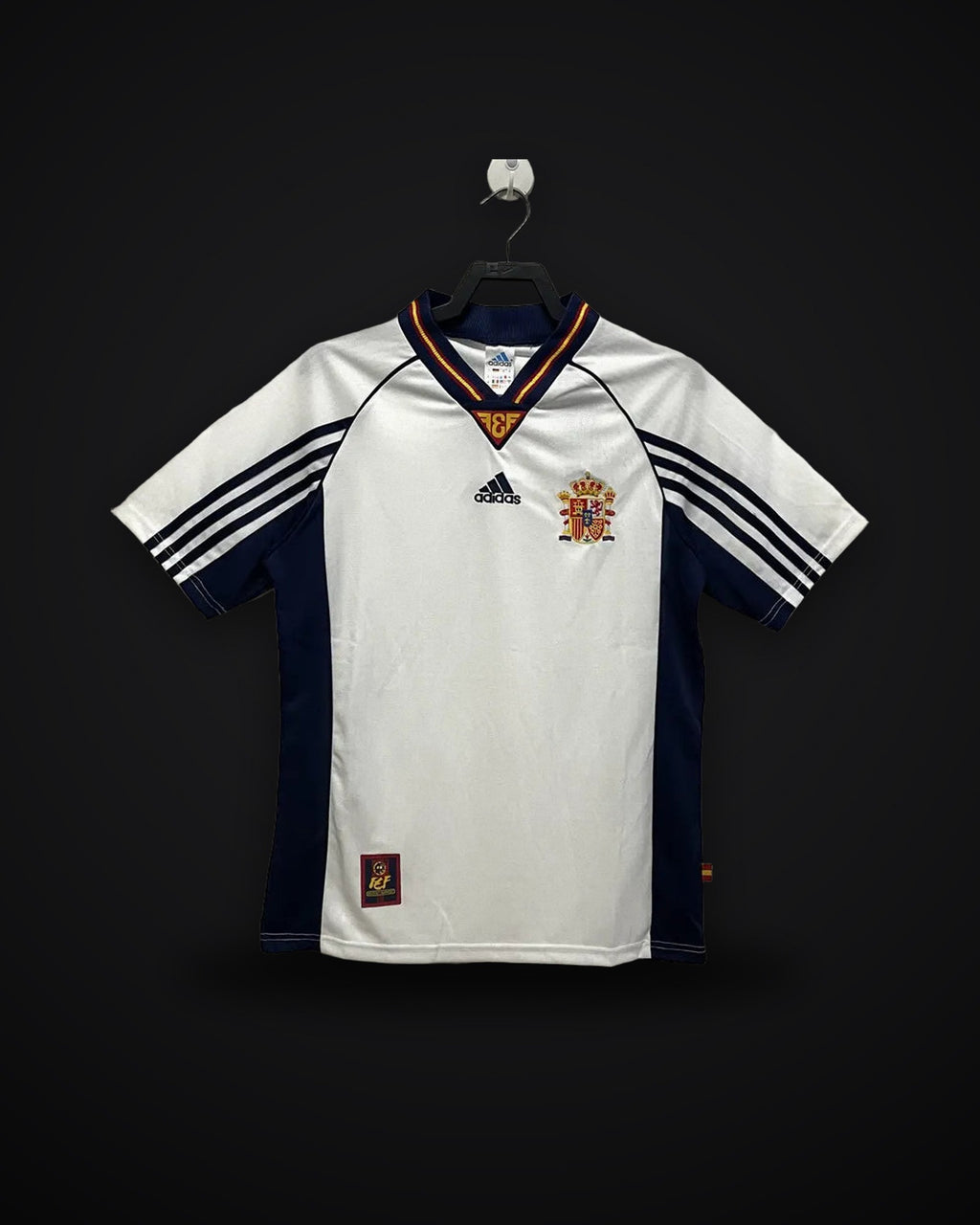 1998 Retro Spain Away Soccer Shirt