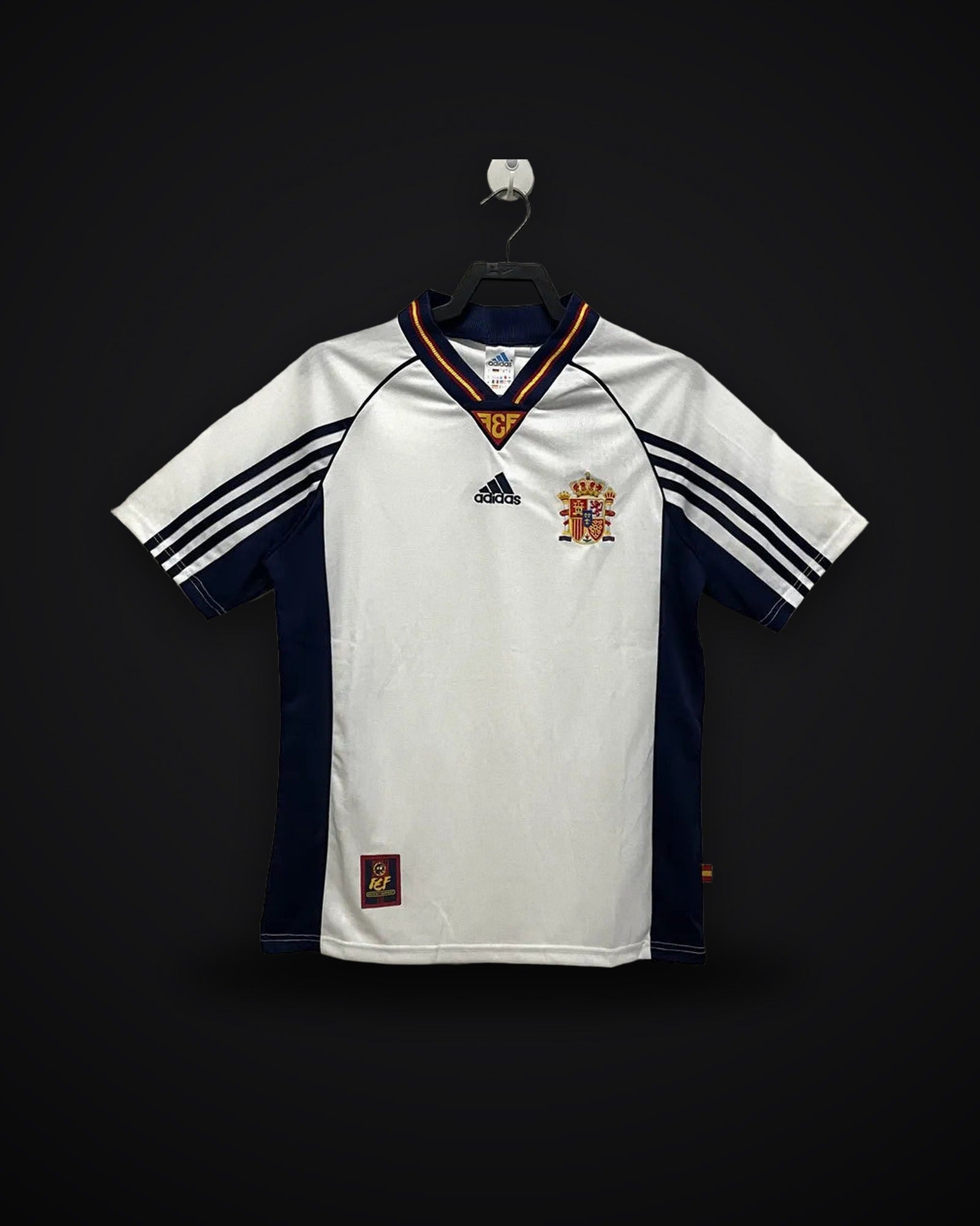 1998 Retro Spain Away Soccer Shirt