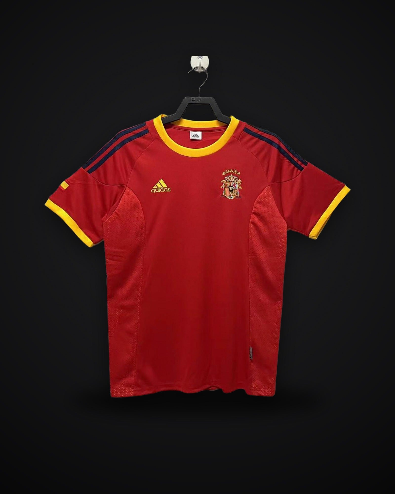 2002 Retro Spain Home Soccer Shirt