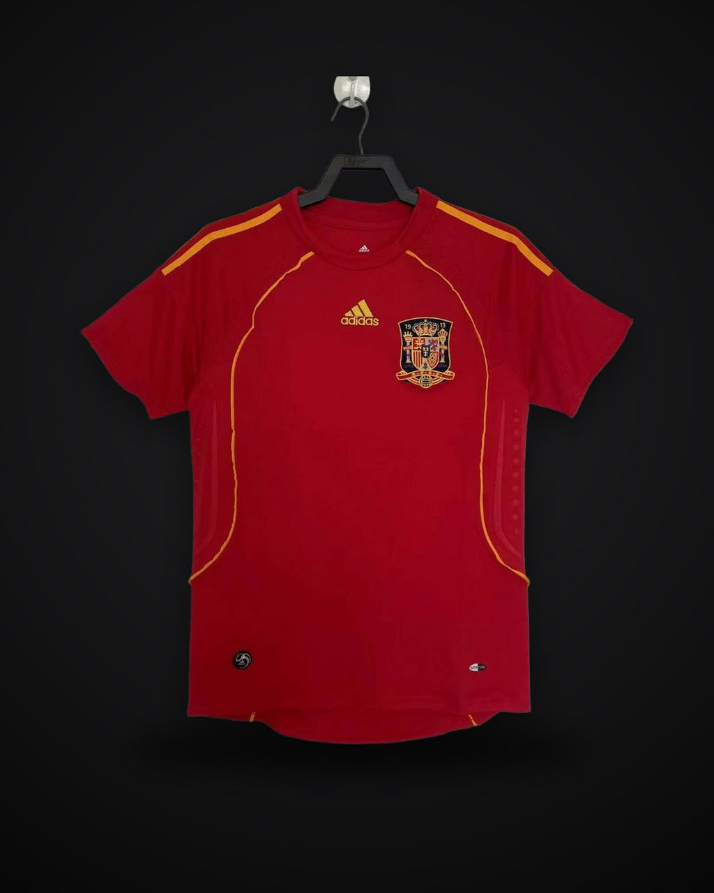 2008 Retro Spain Home Soccer Shirt