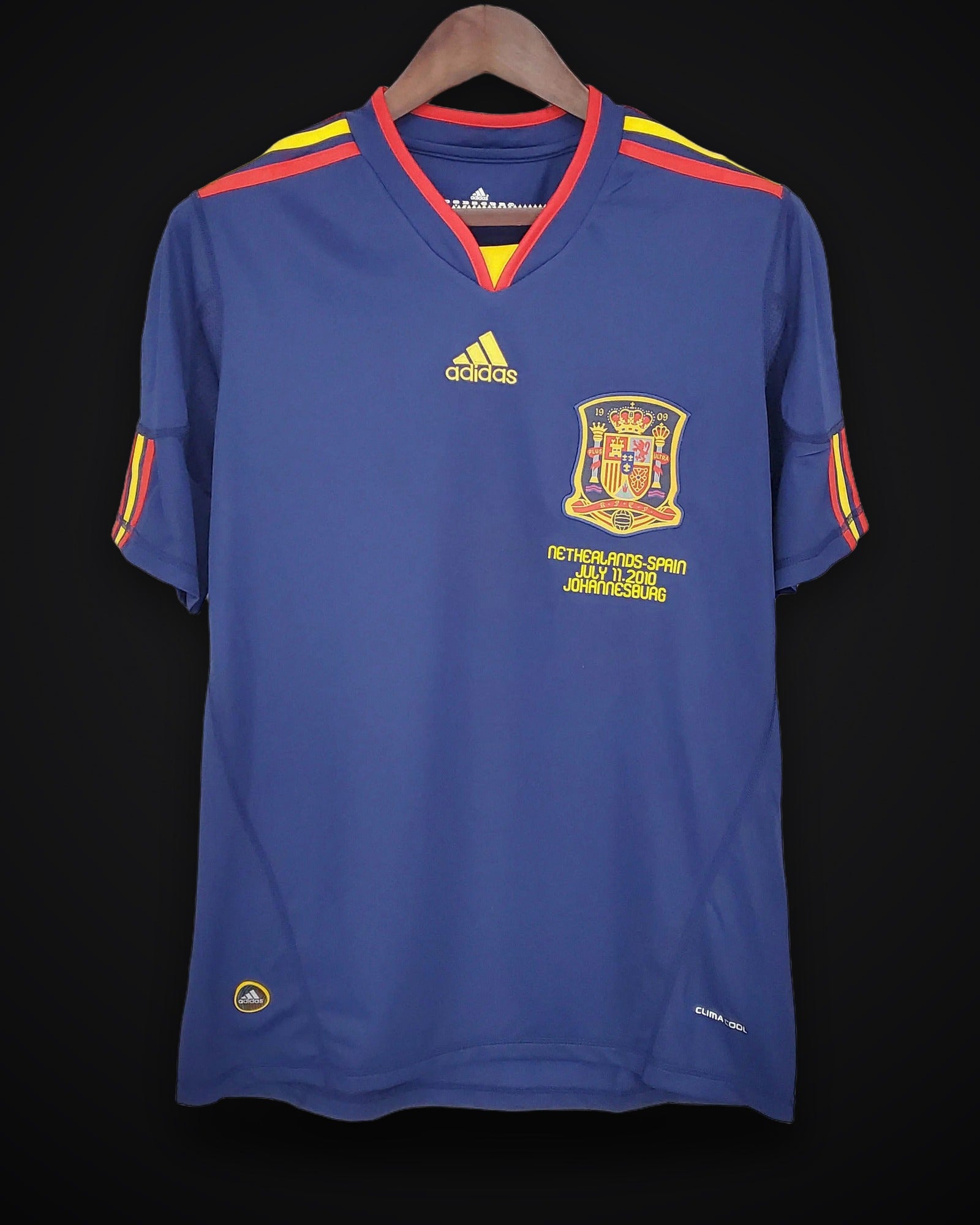 2010 Retro Spain Away Soccer Shirt