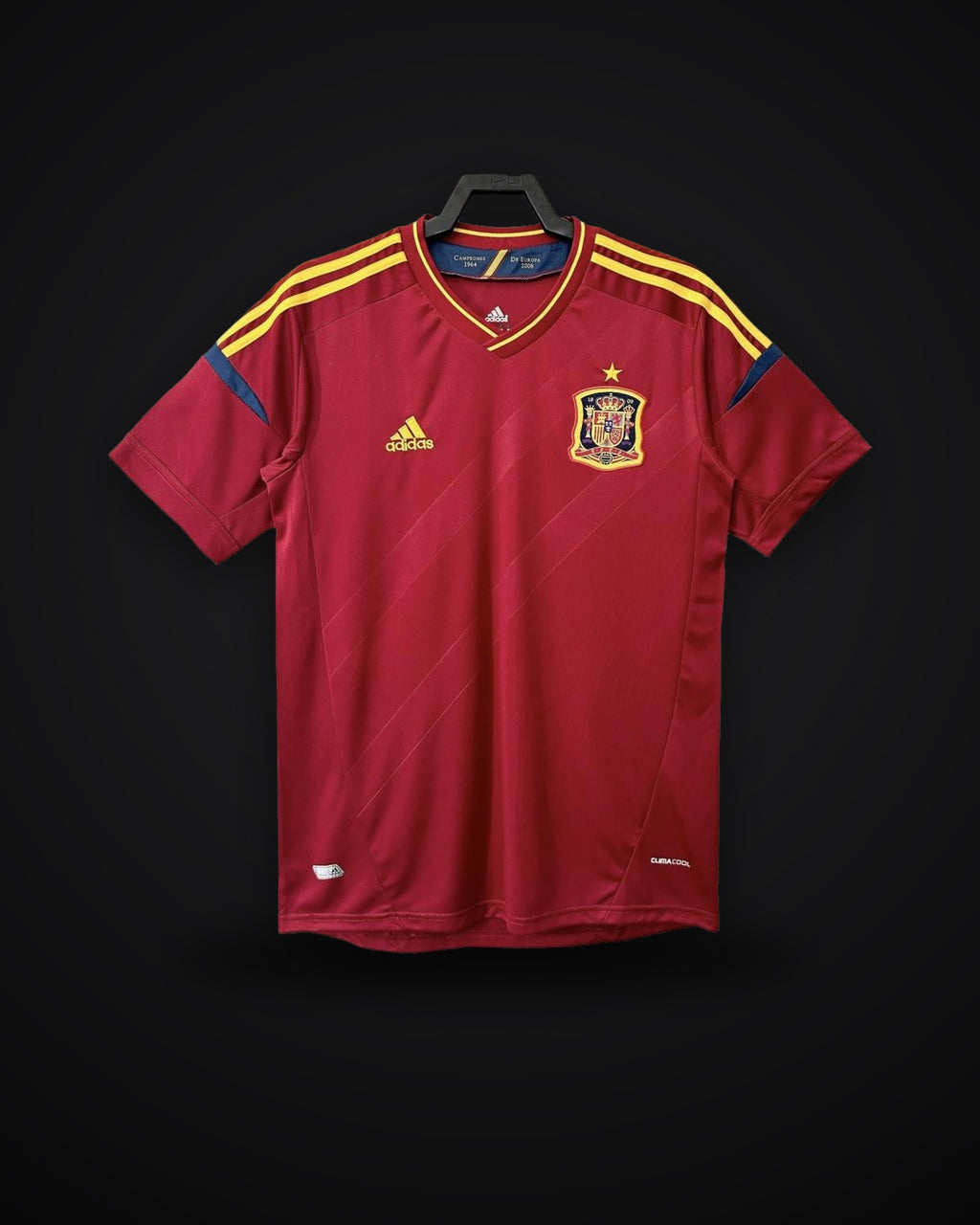 2012 Retro Spain Home Soccer Shirt
