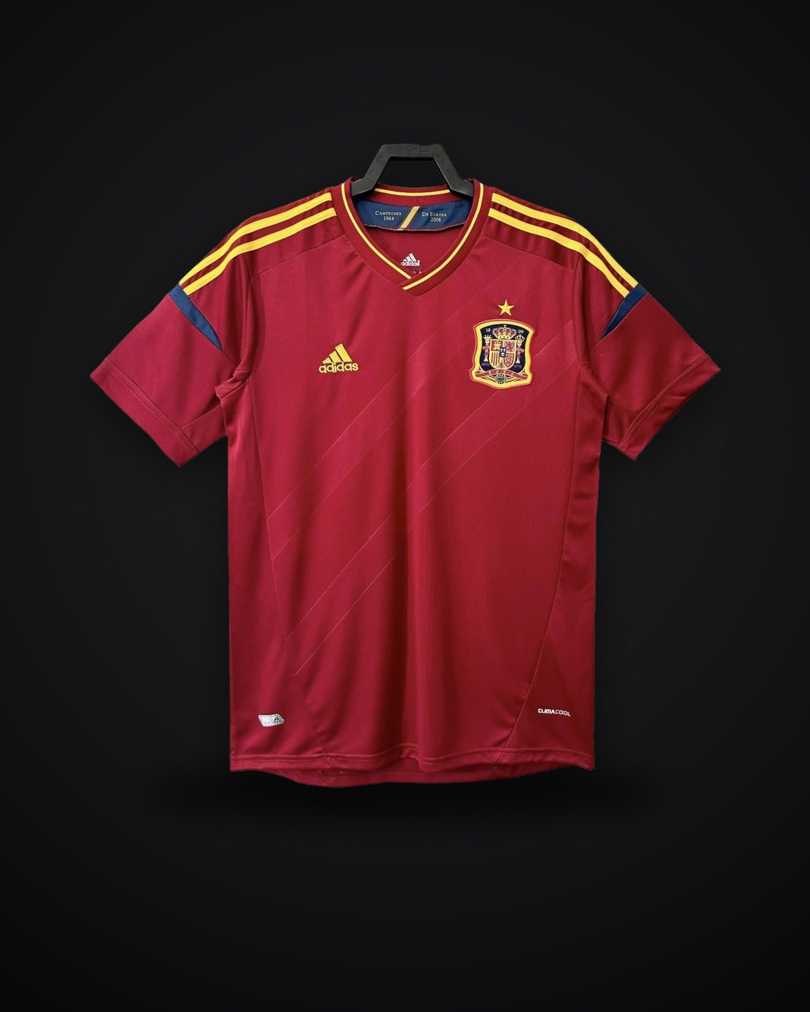 2012 Retro Spain Home Soccer Shirt