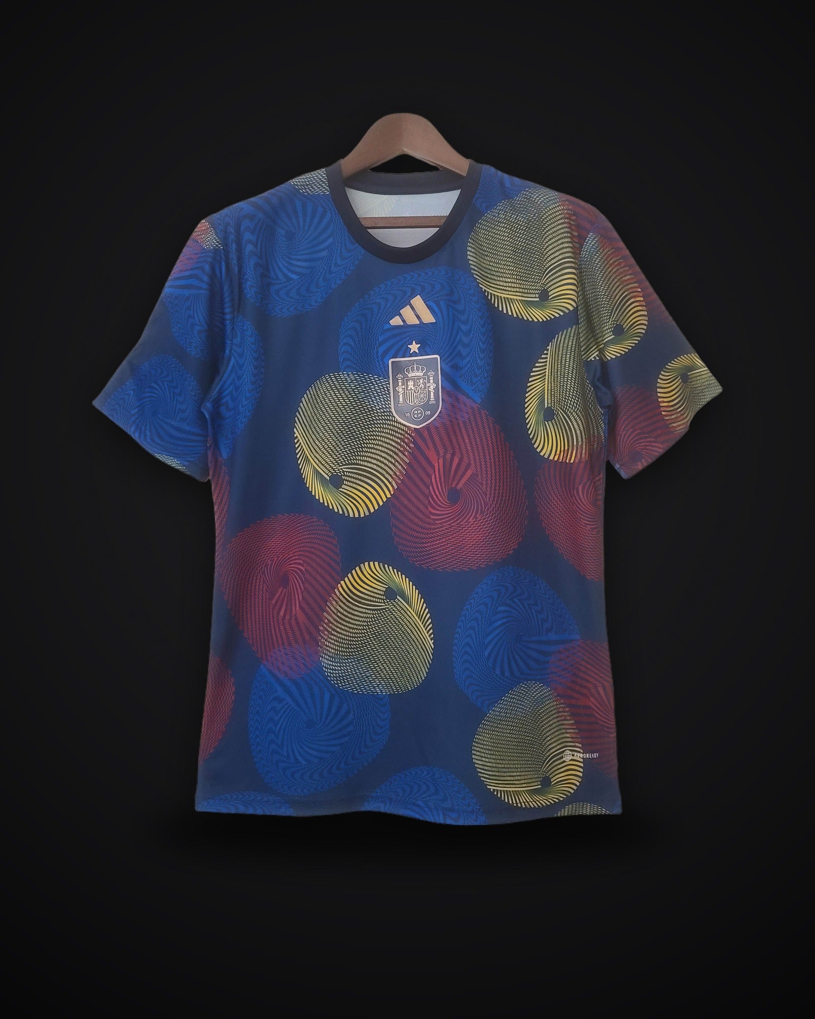 2022 Spain Training Wear Colorful Soccer Shirt