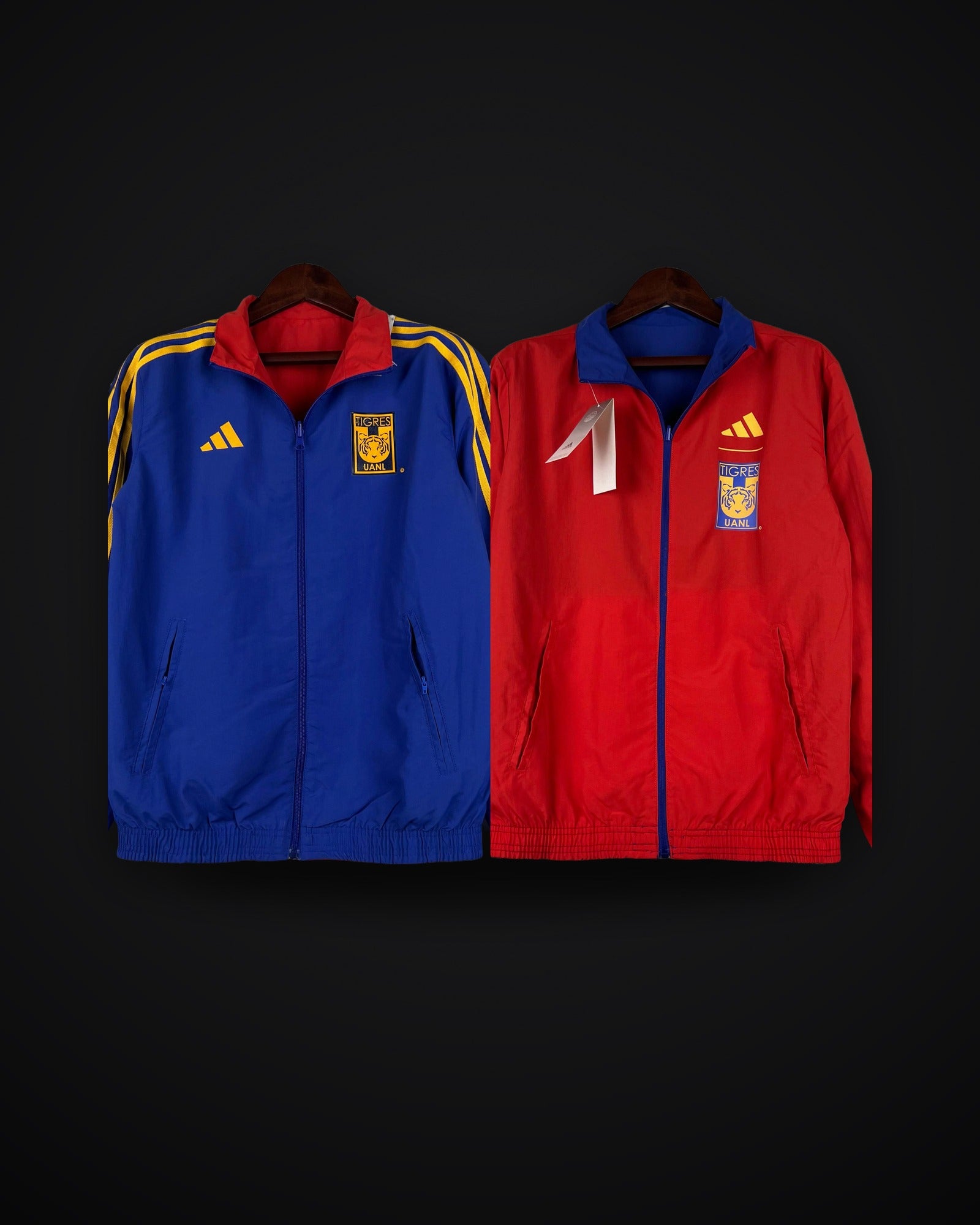 2023/2024 Tigres Reversible Windbreaker(Blue-red)