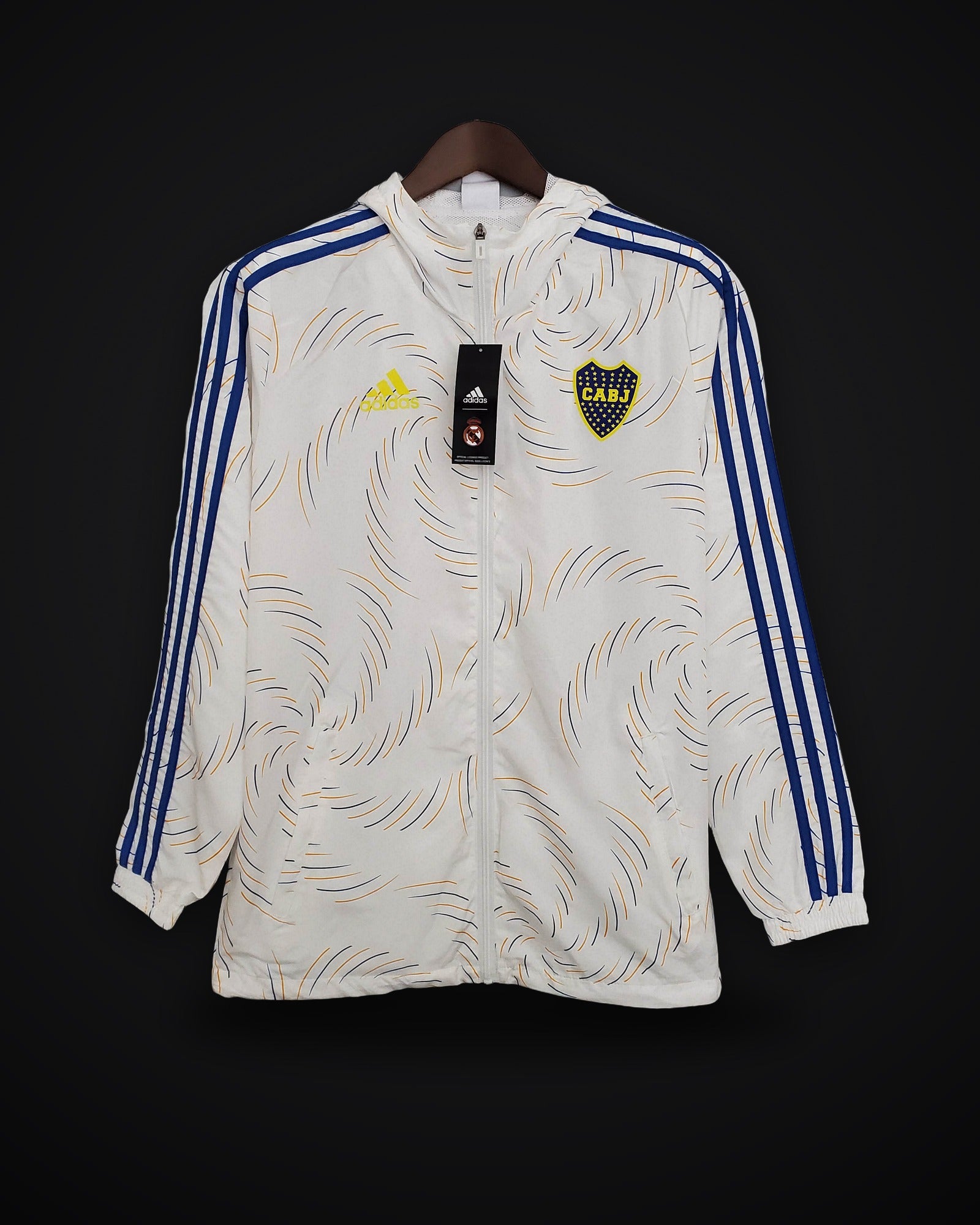 Windbreaker White Boca Juniors Jersey